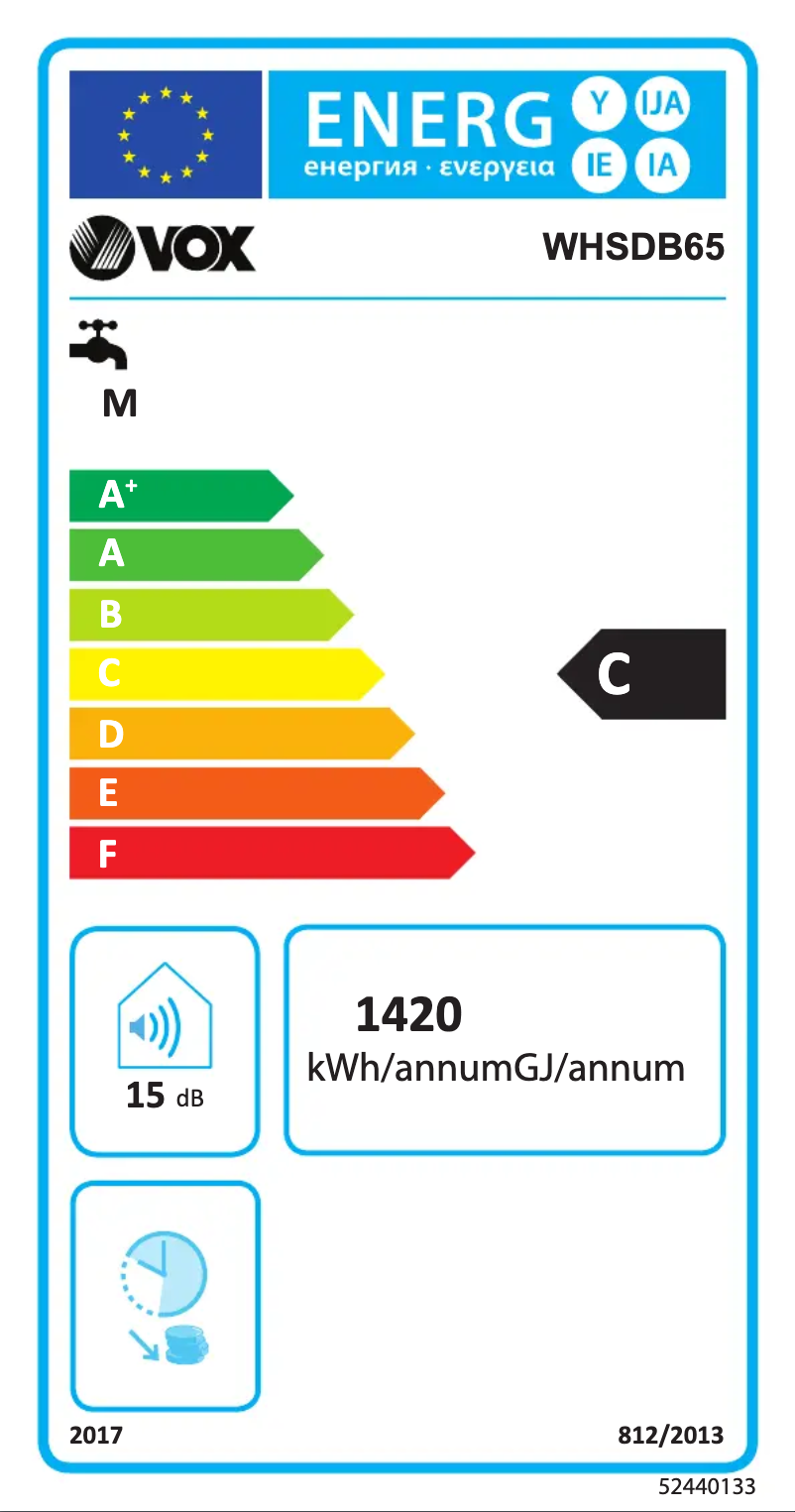 Imagen de la primera página del manual del dispositivo WHSDB65