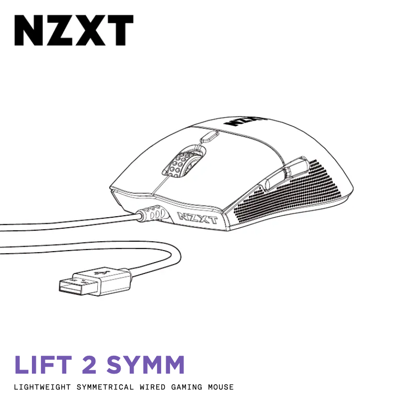 Página 1 del manual Manual de usuario NZXT Lift 2 Symm