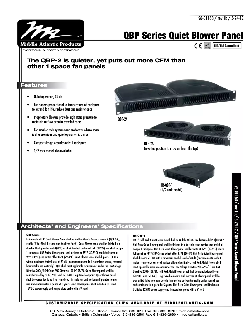 Imagen de la primera página del manual del dispositivo IQBP-2A