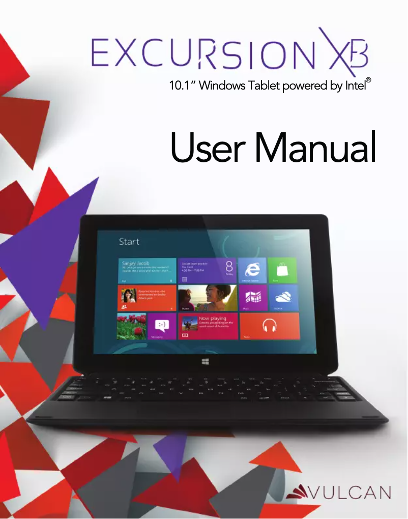 Imagen de la primera página del manual del dispositivo VTA1005XB