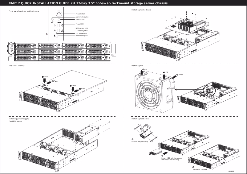 Imagen de la primera página del manual del dispositivo SST-RM212