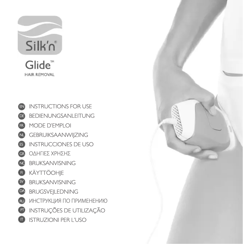 Imagen de la primera página del manual del dispositivo Glide Unisex 200.000