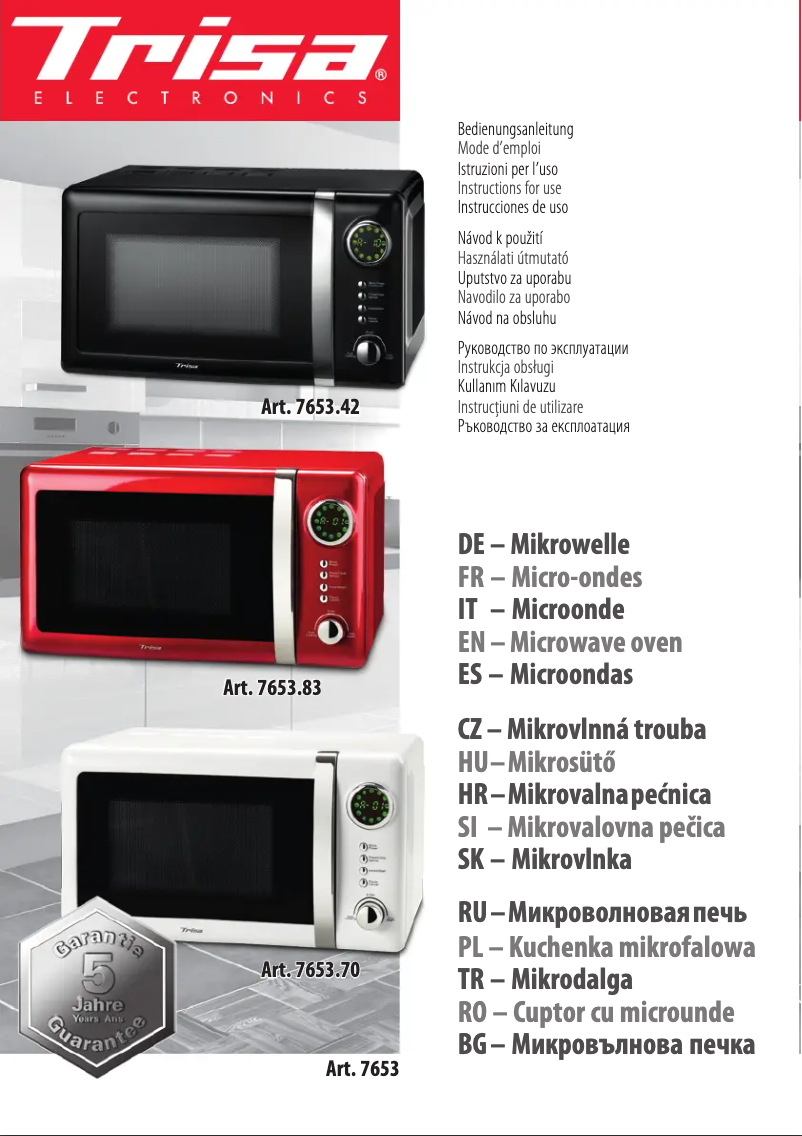 Imagen de la primera página del manual del dispositivo Kitchen Professional 6610.41