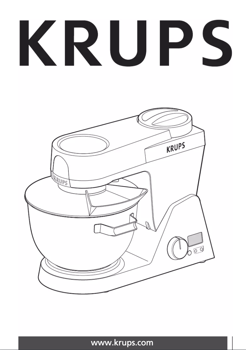 Página 1 del manual Manual de usuario Krups Prep Expert S9000