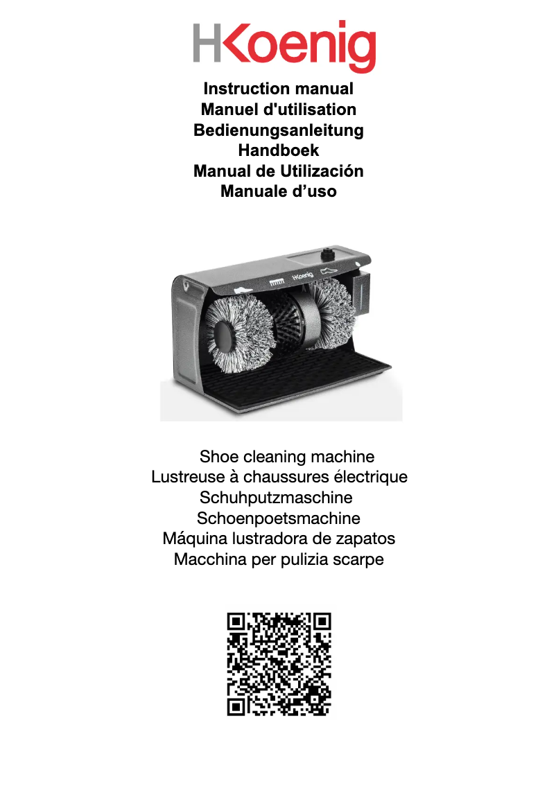 Página 1 del manual Manual de usuario H.Koenig U600