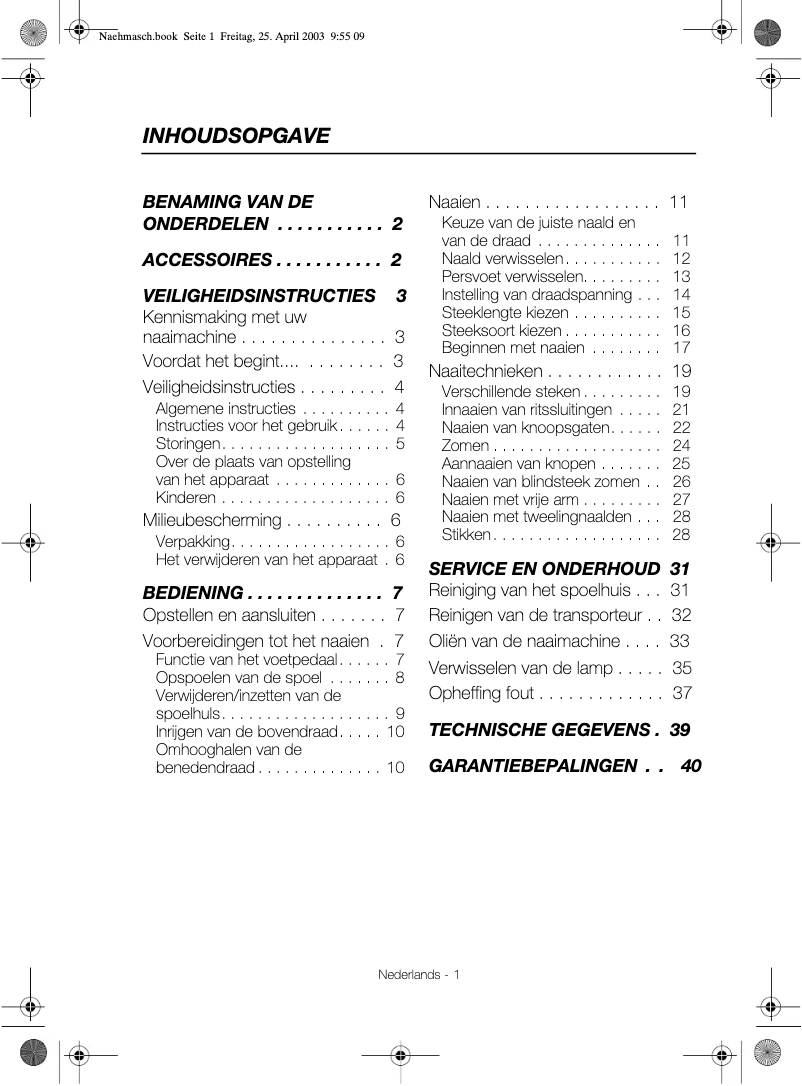 Imagen de la primera página del manual del dispositivo FY-812