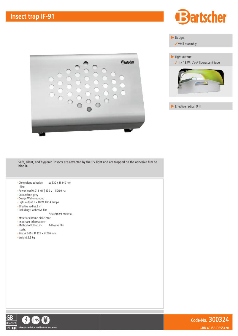 Imagen de la primera página del manual del dispositivo IF-91