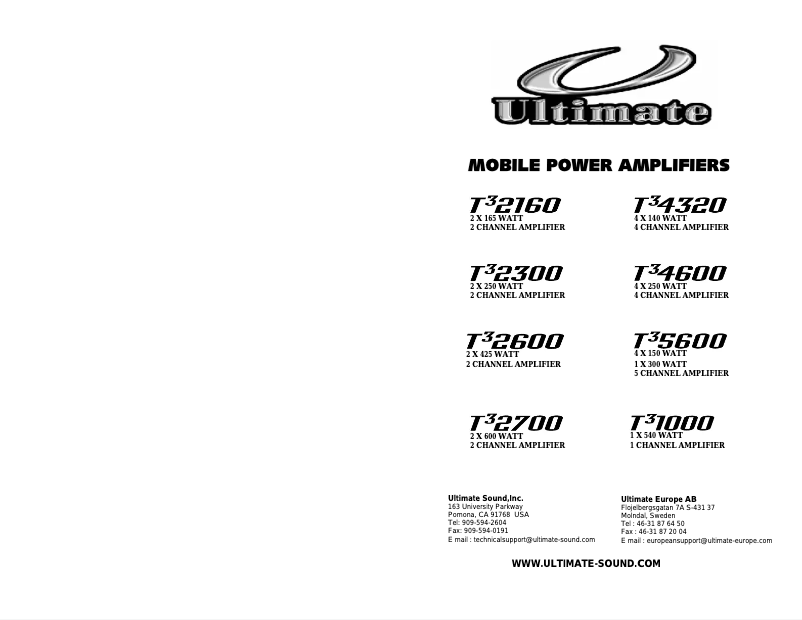 Imagen de la primera página del manual del dispositivo T3-2600
