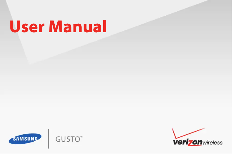 Imagen de la primera página del manual del dispositivo Gusto