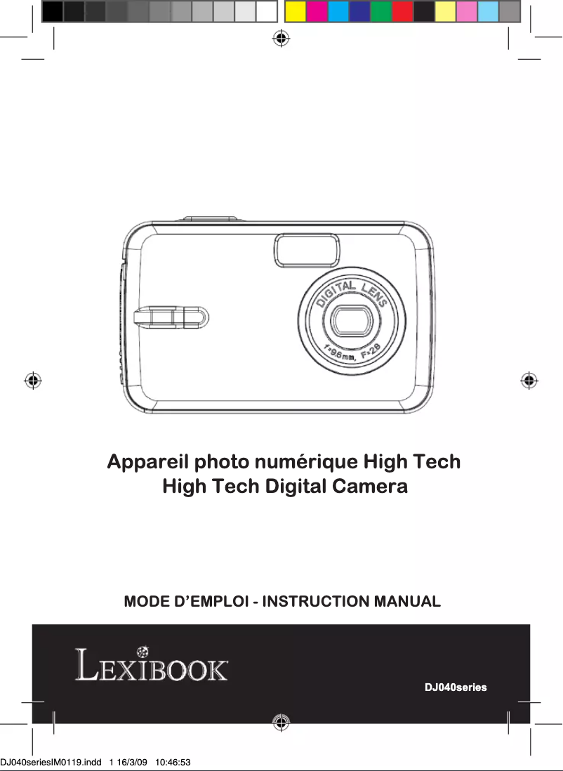 Página nº 1 - Manual de usuario Lexibook DJ040FE