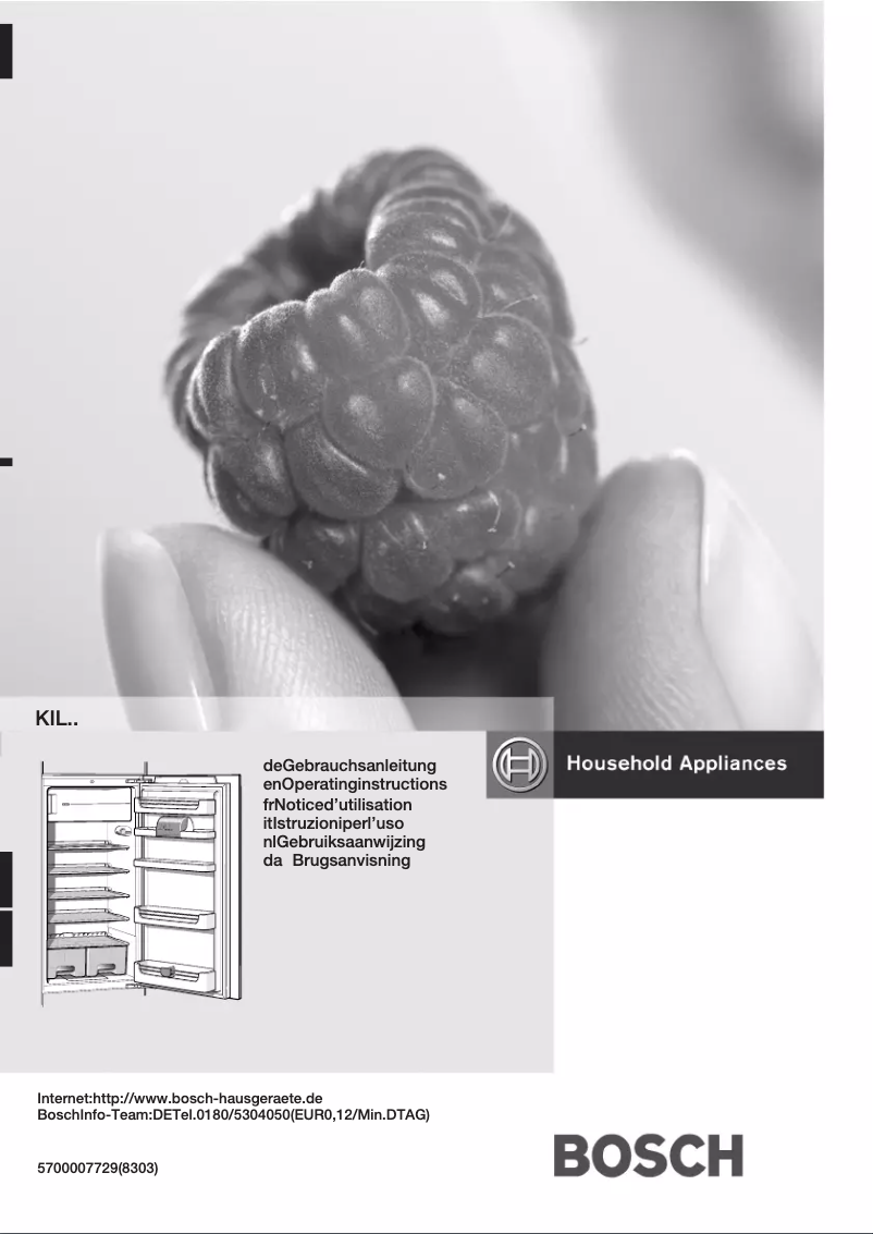 Página 1 del manual Manual de usuario Bosch KIL1702