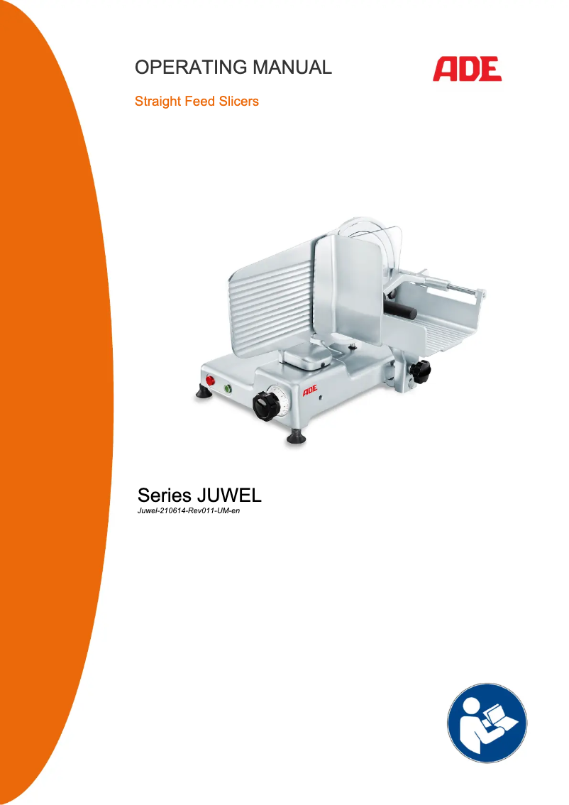 Página 1 del manual Manual de usuario ADE Juwel 1