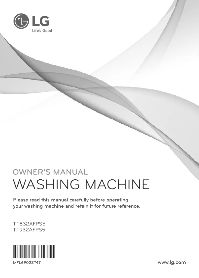 Página 1 del manual Manual de usuario LG T1932AFPS5