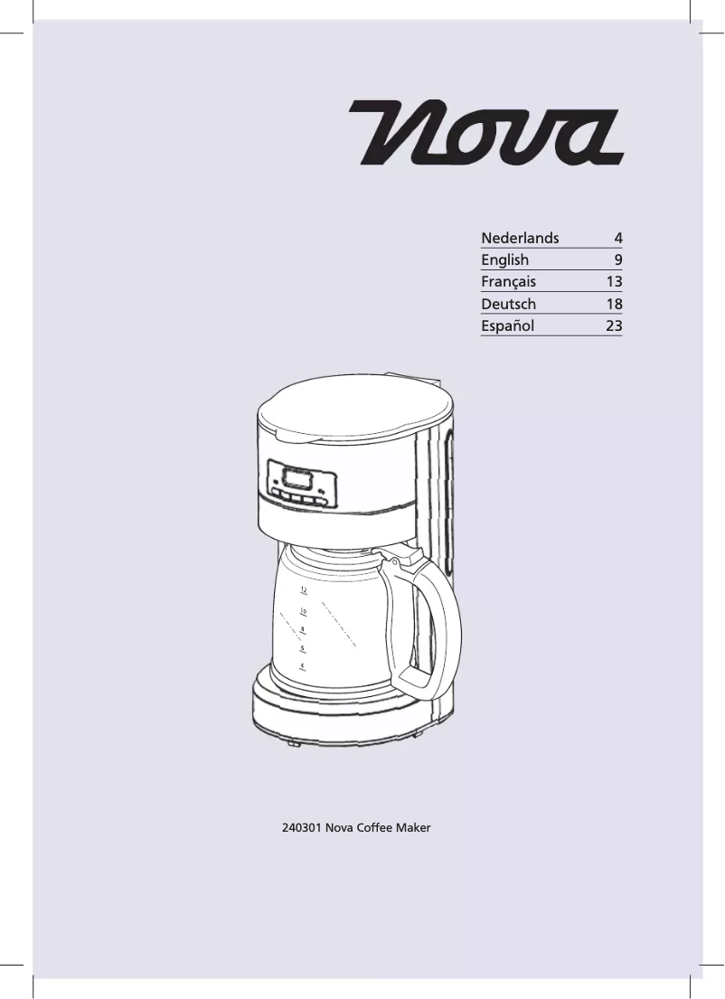 Página nº 1 - Manual de usuario Nova 240301