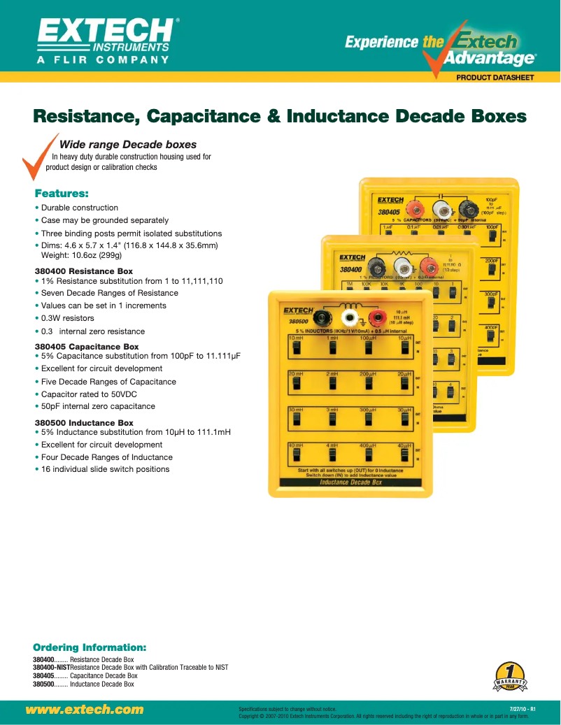 Imagen de la primera página del manual del dispositivo 380405