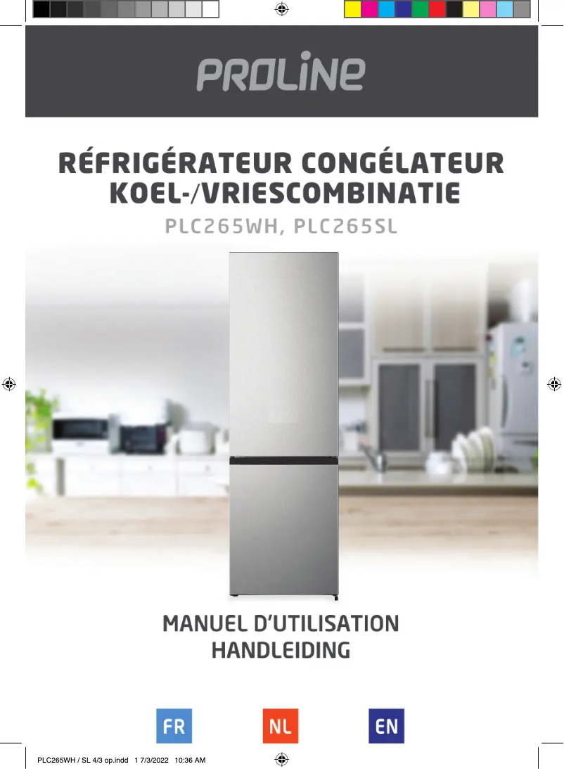 Página 1 del manual Manual de usuario Proline PLC265WH