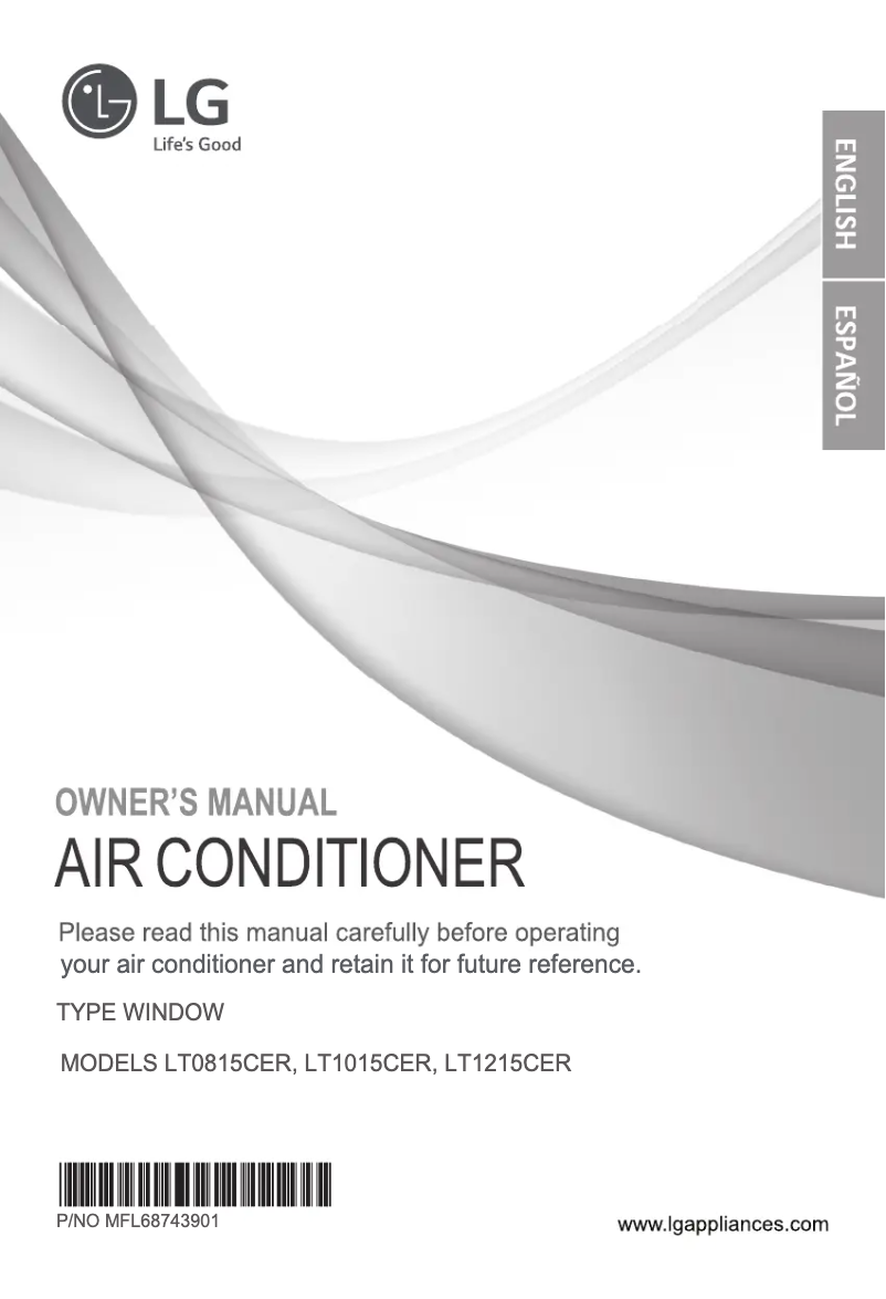 Página 1 del manual Manual de usuario LG LT0815CER