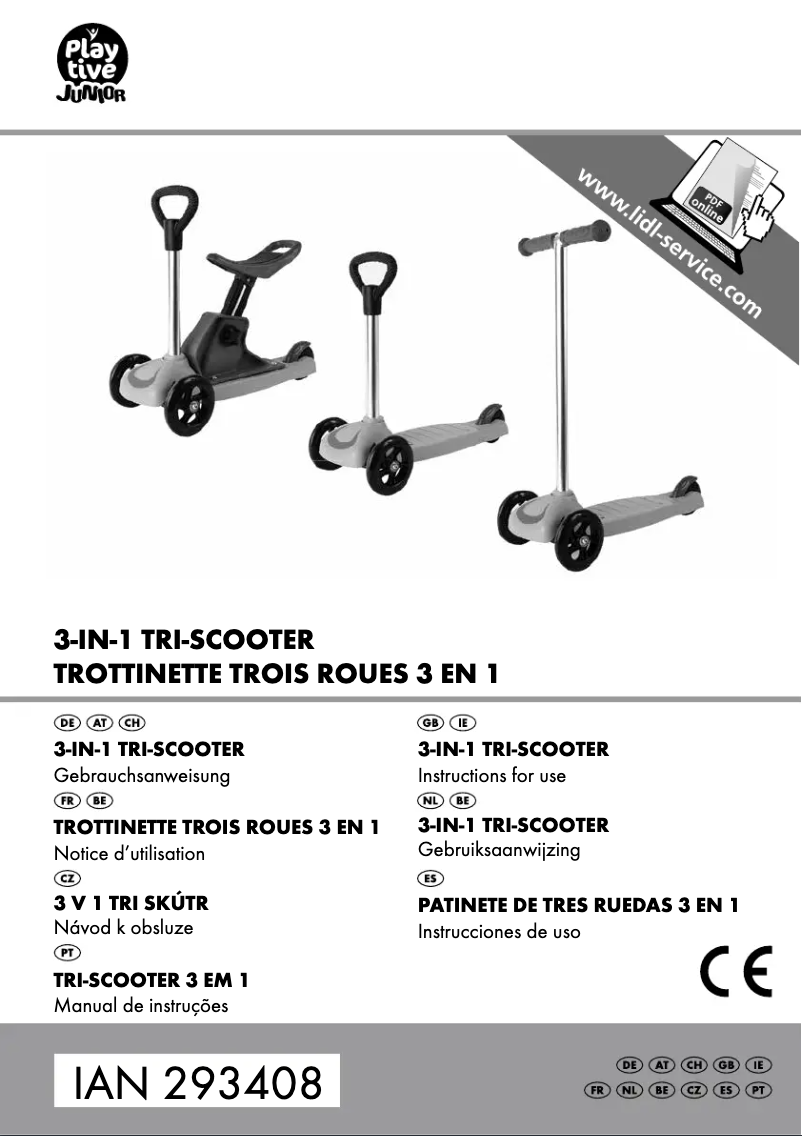 Imagen de la primera página del manual del dispositivo IAN 293408