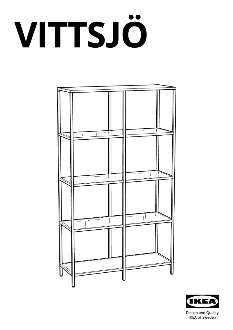 Imagen de la primera página del manual del dispositivo VITTSJÖ 802.133.14