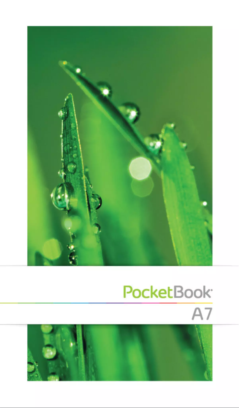 Página 1 del manual Manual de usuario PocketBook A7