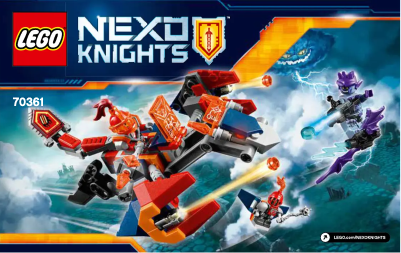 Página 1 del manual Manual de usuario Lego Nexo Knights 70361