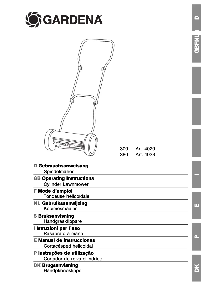 Imagen de la primera página del manual del dispositivo 380