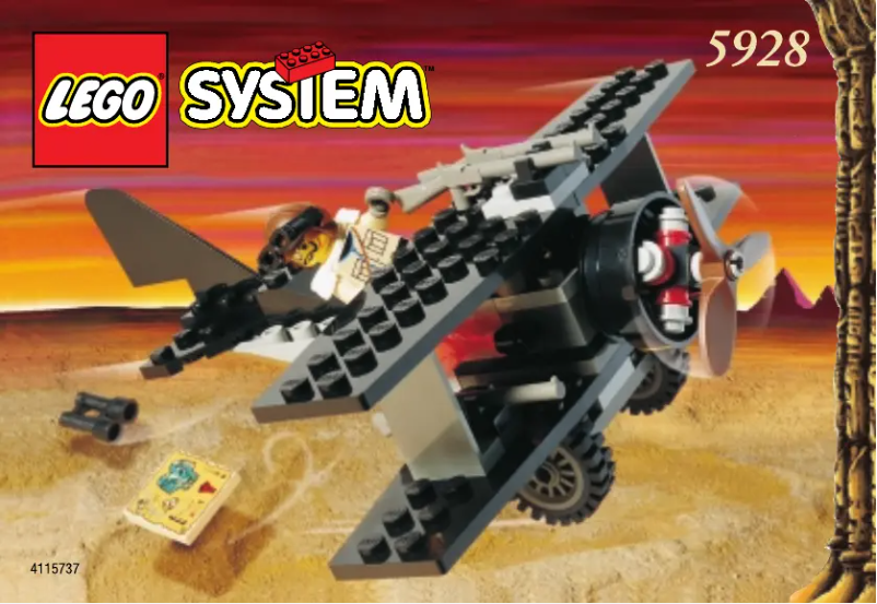 Página 1 del manual Manual de usuario Lego Harry Cane's Biplane