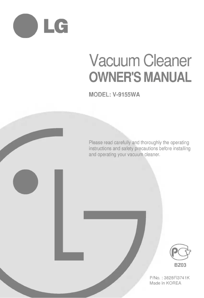 Imagen de la primera página del manual del dispositivo V-9155WA