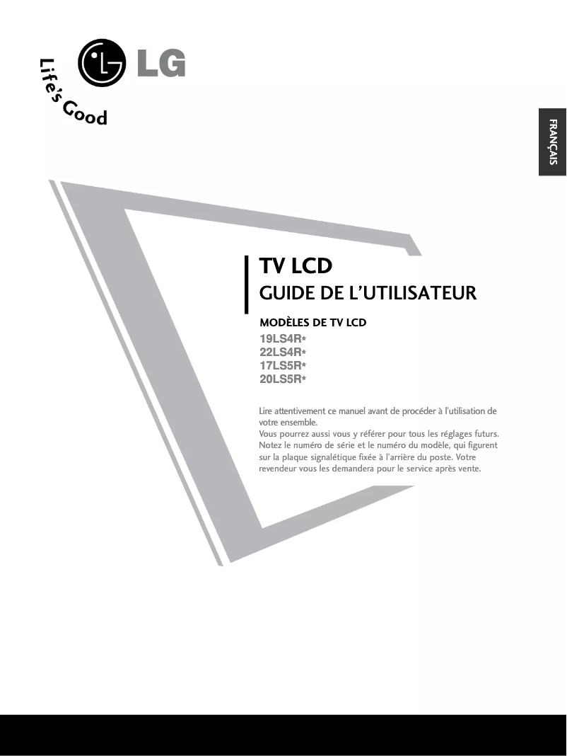 Imagen de la primera página del manual del dispositivo 22LS4R