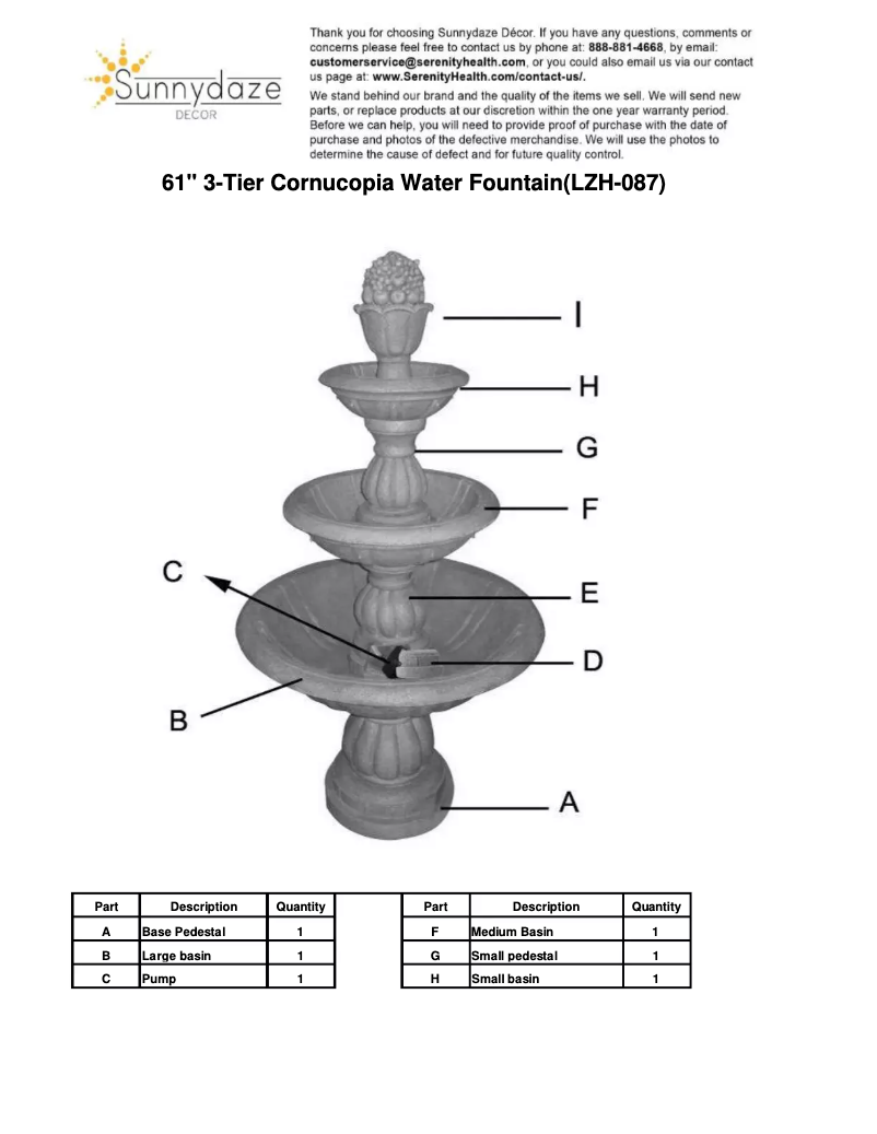Imagen de la primera página del manual del dispositivo LZH-087
