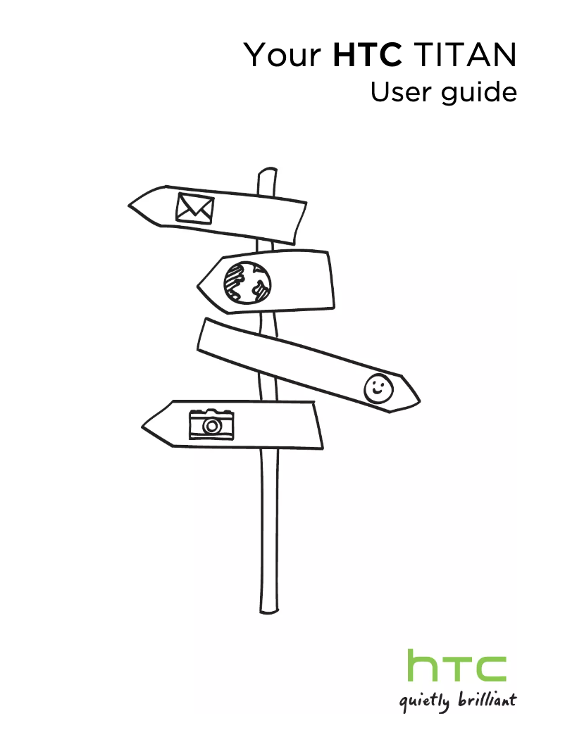 Imagen de la primera página del manual del dispositivo Titan