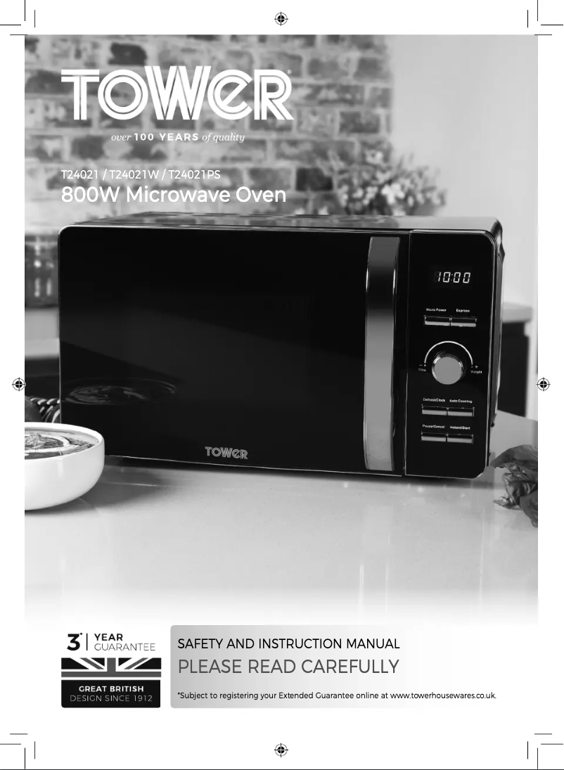 Imagen de la primera página del manual del dispositivo T24021