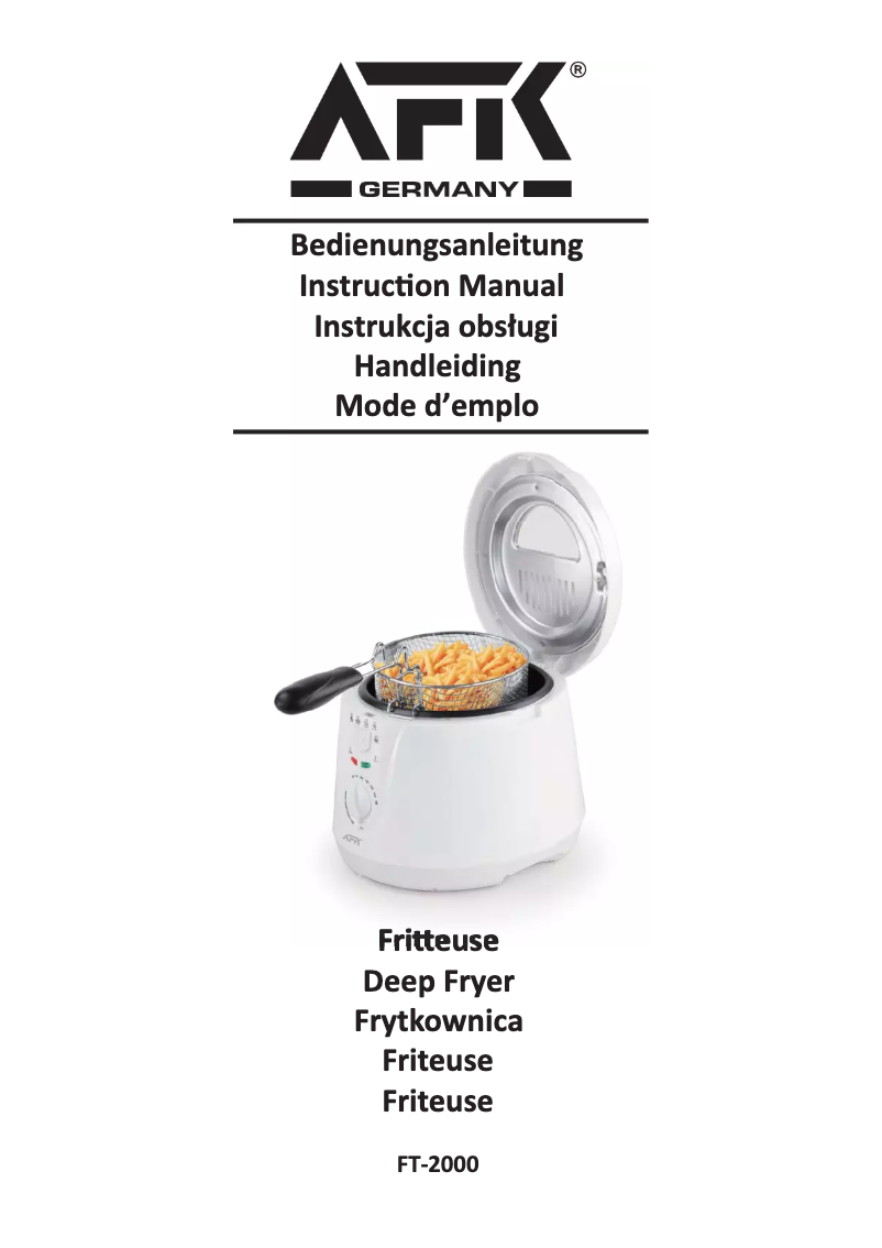 Imagen de la primera página del manual del dispositivo FT-2000