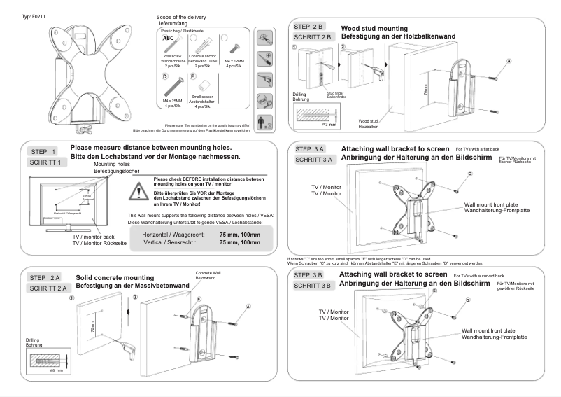 Página 1 del manual Manual de usuario Ricoo F0211