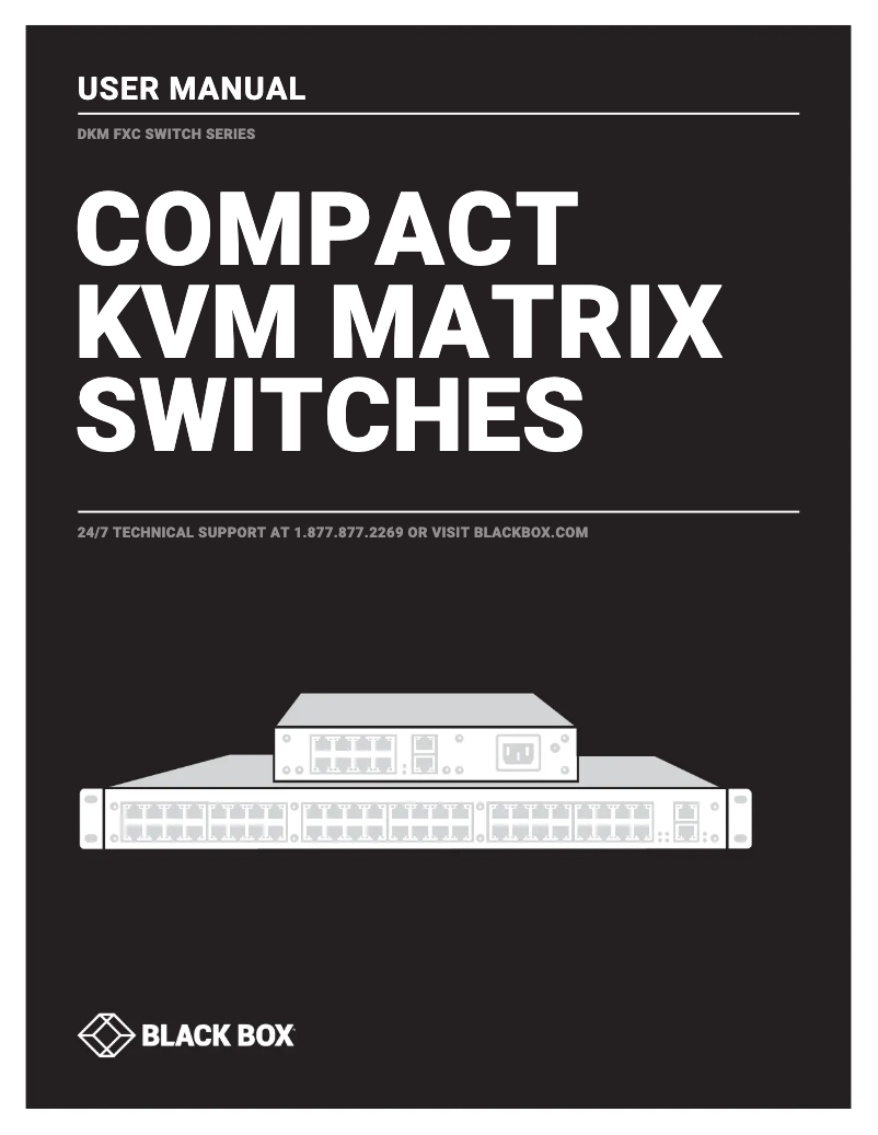 Página nº 1 - Manual de usuario Black Box ACXC32U