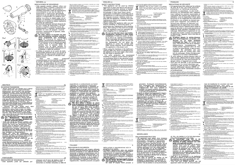 Imagen de la primera página del manual del dispositivo SH7097