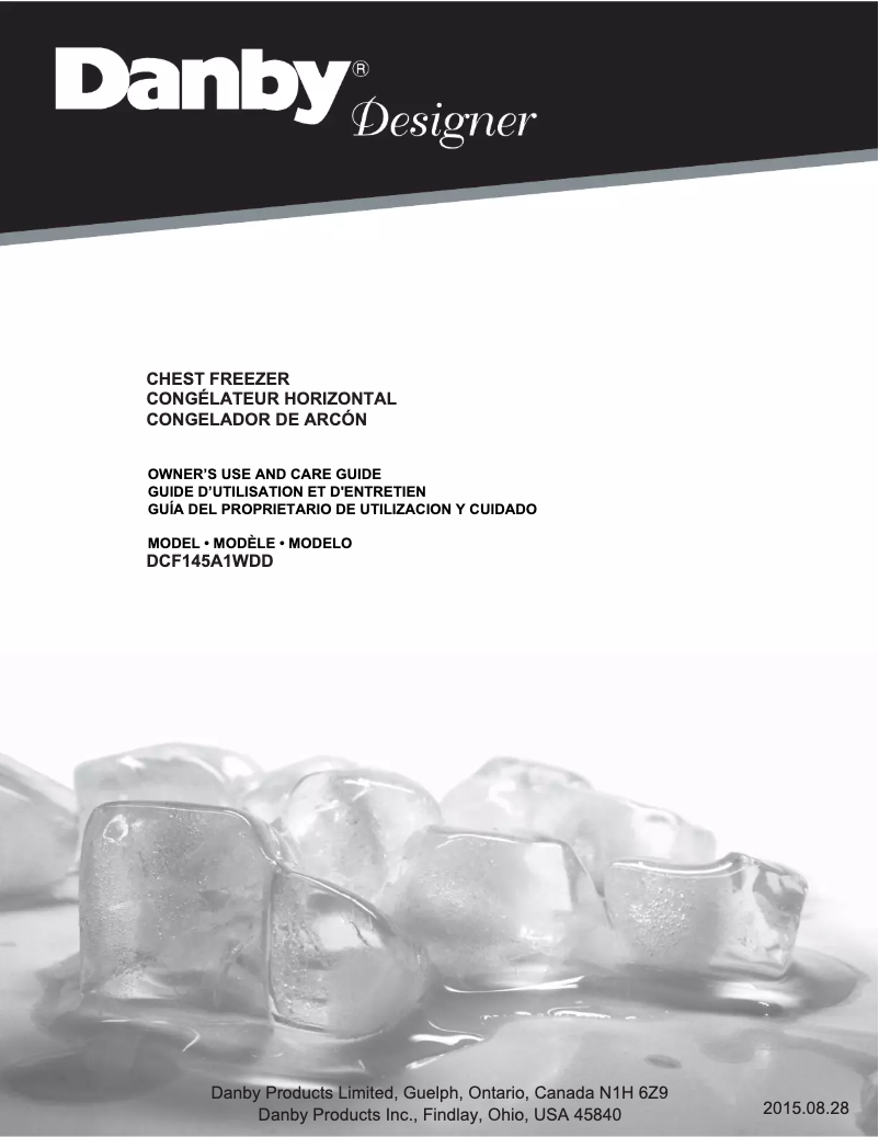 Página 1 del manual Manual de usuario Danby DCF145A1