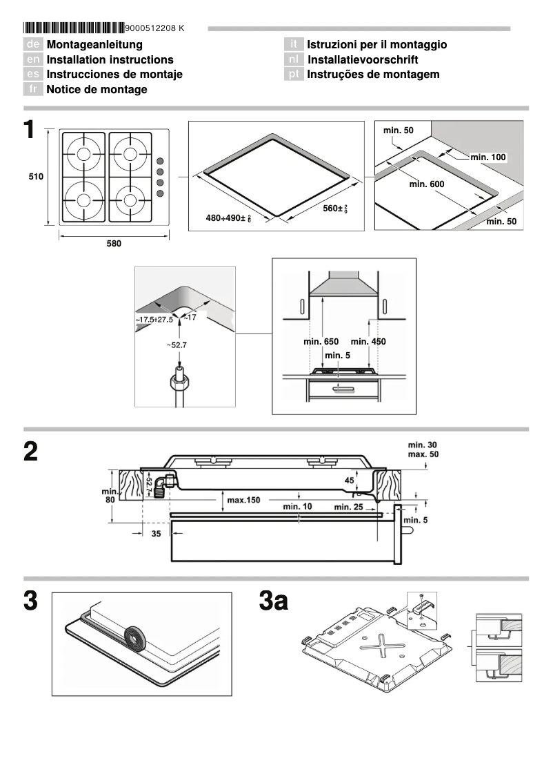 Imagen de la primera página del manual del dispositivo EB615PB90N