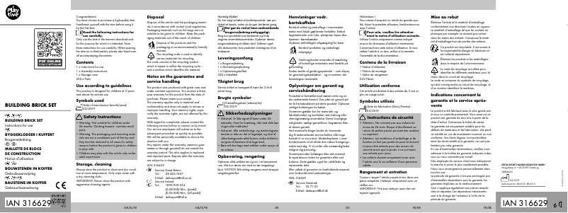 Imagen de la primera página del manual del dispositivo IAN 316629