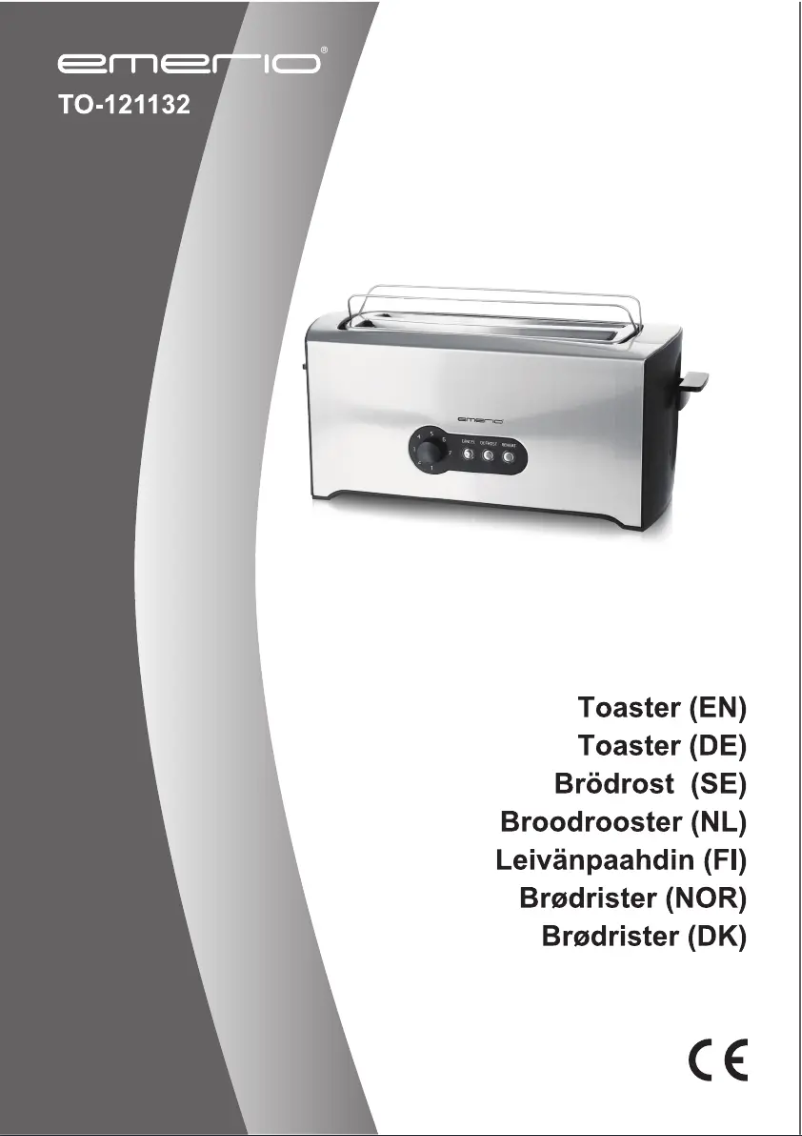 Página 1 del manual Manual de usuario Emerio TO-121132
