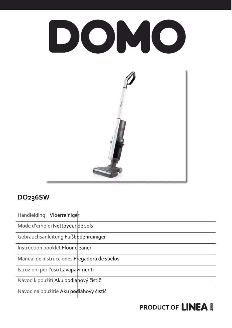 Imagen de la primera página del manual del dispositivo DO236SW