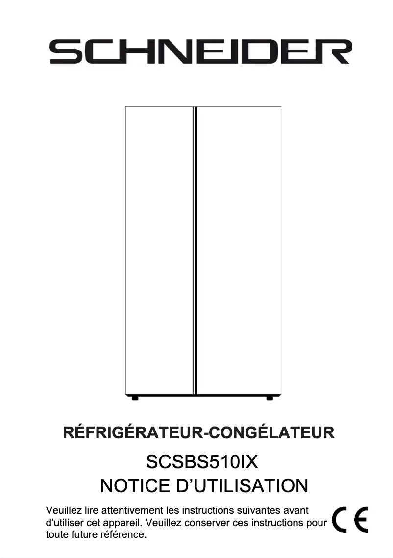 Imagen de la primera página del manual del dispositivo SCSBS510IX