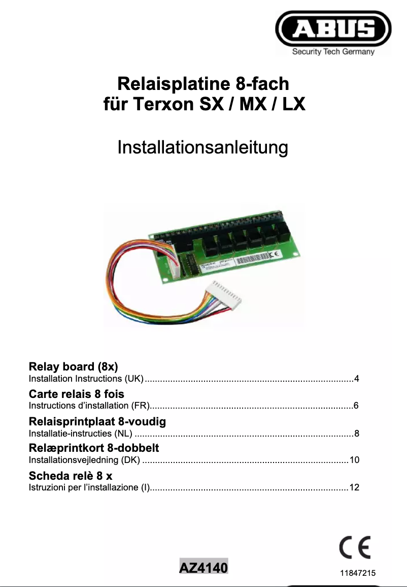 Página 1 del manual Manual de usuario Abus IPCA62520