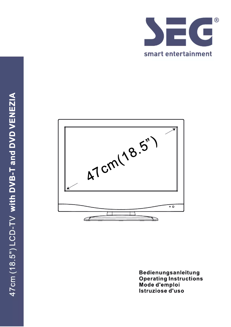 Página 1 del manual Manual de usuario SEG Venezia