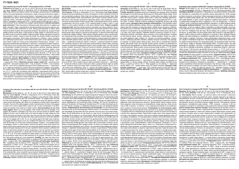 Página 1 del manual Manual de usuario Yato YT-73830