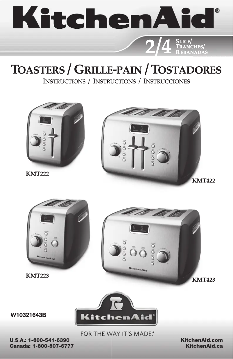 Imagen de la primera página del manual del dispositivo KMT222OB