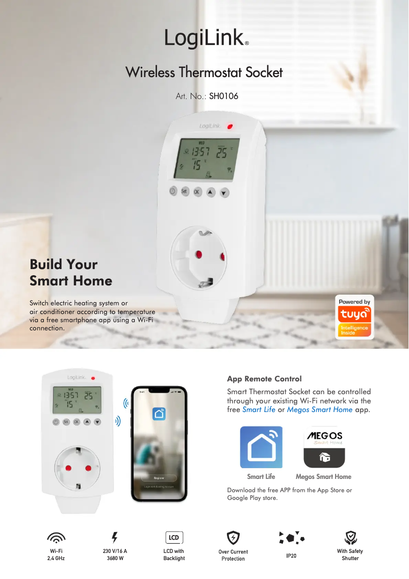 Página 1 del manual Manual de usuario LogiLink SH0106