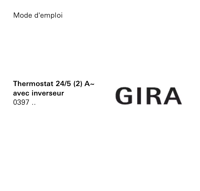 Imagen de la primera página del manual del dispositivo 0397