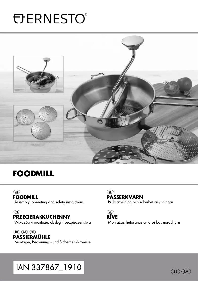 Imagen de la primera página del manual del dispositivo IAN 352703