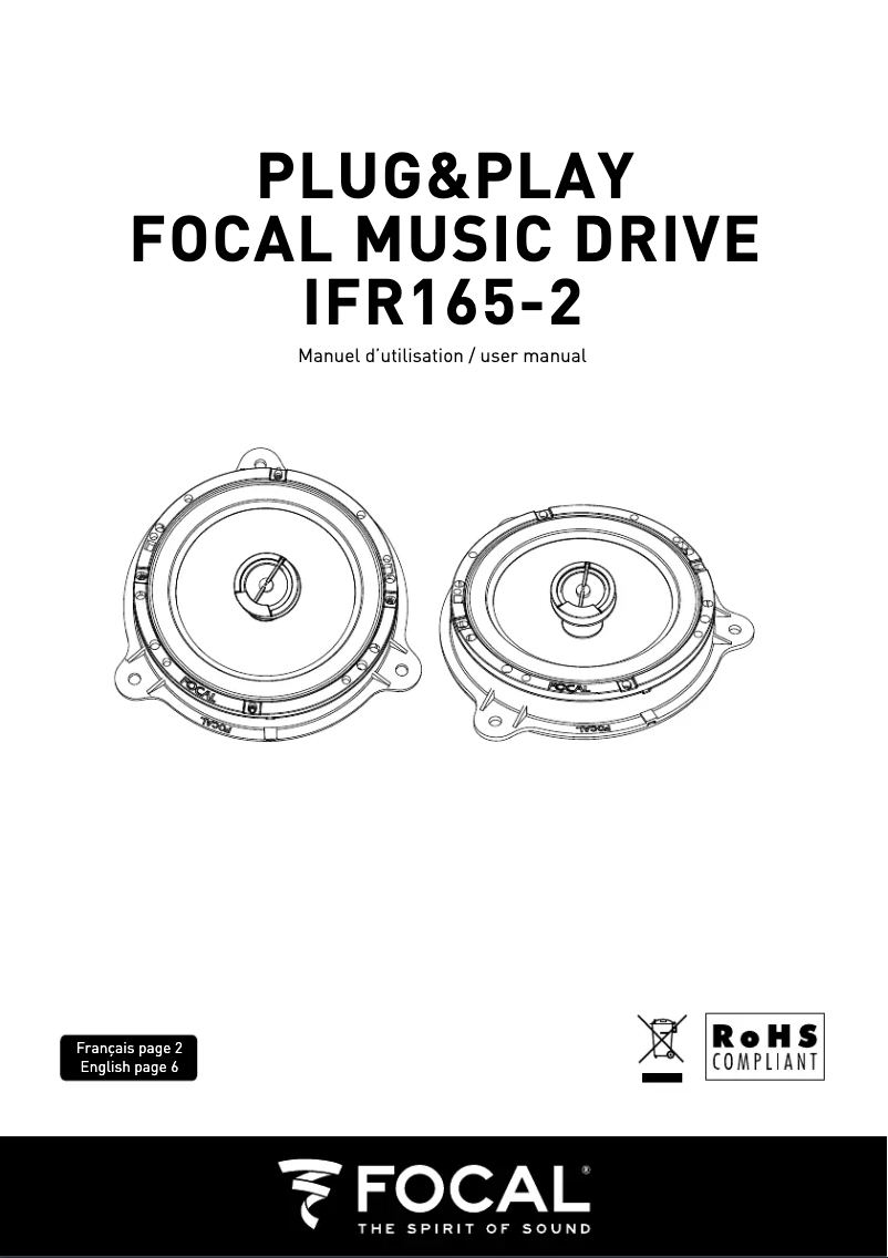 Imagen de la primera página del manual del dispositivo IFR 165-2